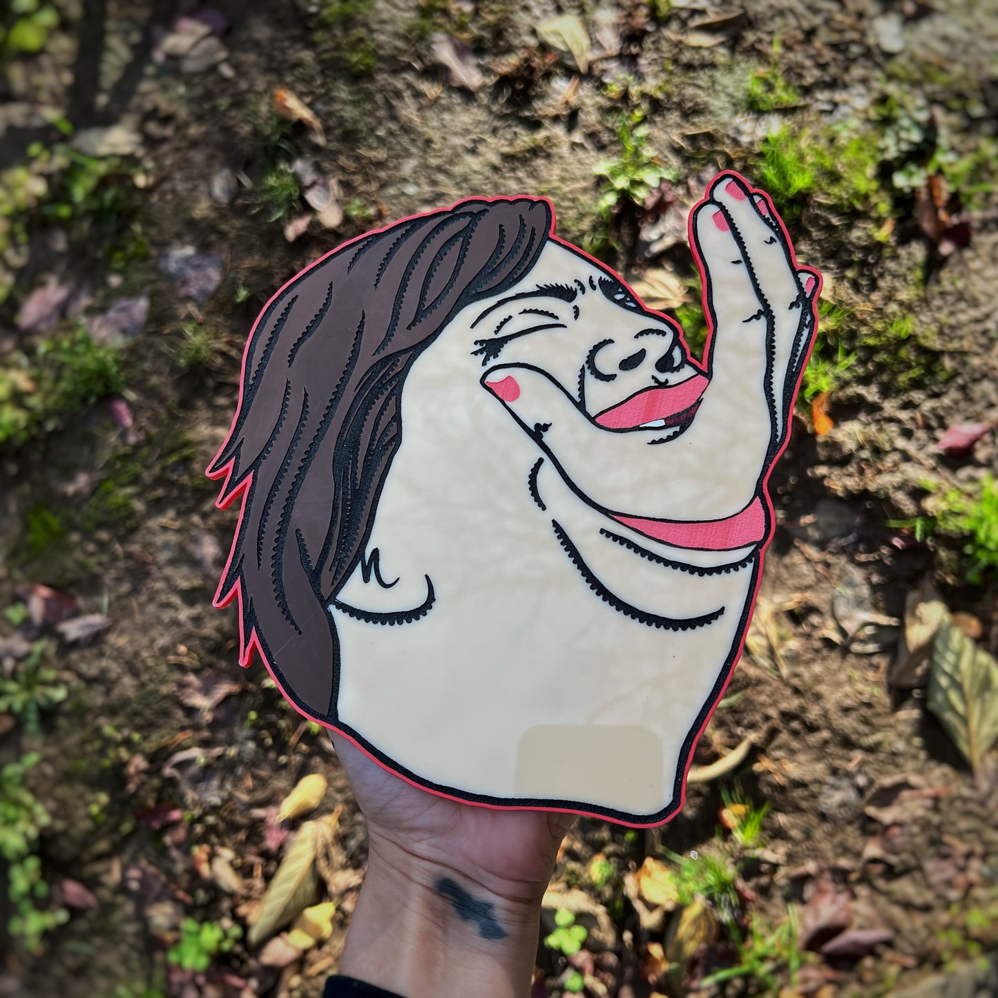 Society Head Wall Art