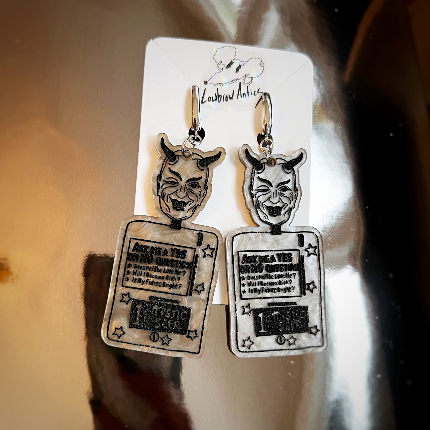 Nick of Time Earrings (Twilight Zone Inspired Collection)